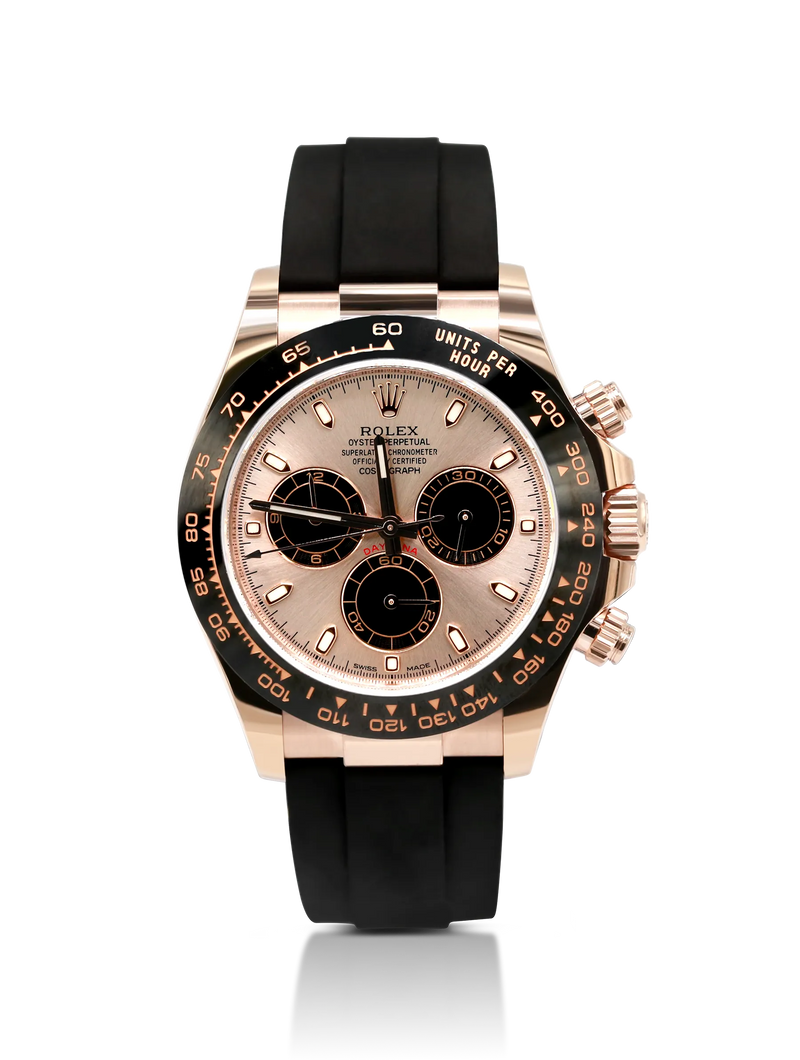 Rolex Cosmograph Daytona Oysterflex Rose Gold Sundust 116515