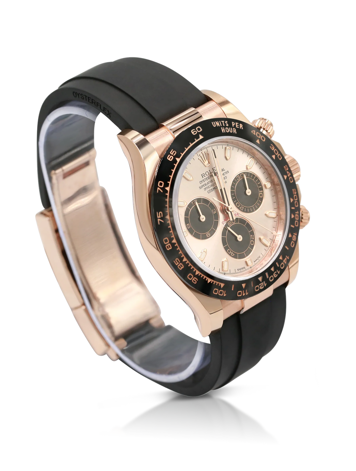 Rolex Cosmograph Daytona Oysterflex Rose Gold Sundust 116515