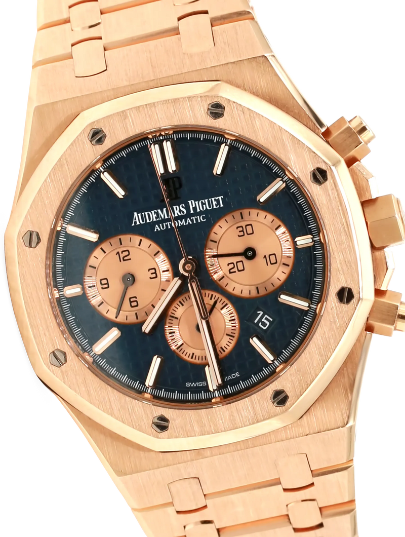 Audemars Piguet 18k Rose Gold Royal Oak Chronograph - 26331OR