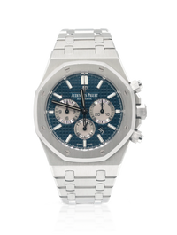 Audemars Piguet Royal Oak Chronograph 41mm Blue Dial Steel - 26331ST