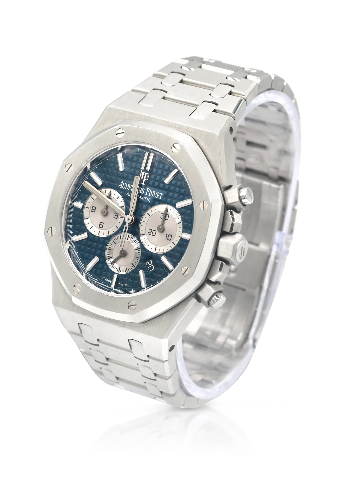 Audemars Piguet Royal Oak Chronograph 41mm Blue Dial Steel - 26331ST