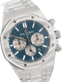 Audemars Piguet Royal Oak Chronograph 41mm Blue Dial Steel - 26331ST