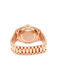 Rolex Day Date 40 President Rose Gold Chocolate Dial - 228235