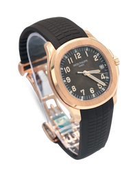 Patek Philippe Aquanaut Rose Gold Brown Dial 5167R