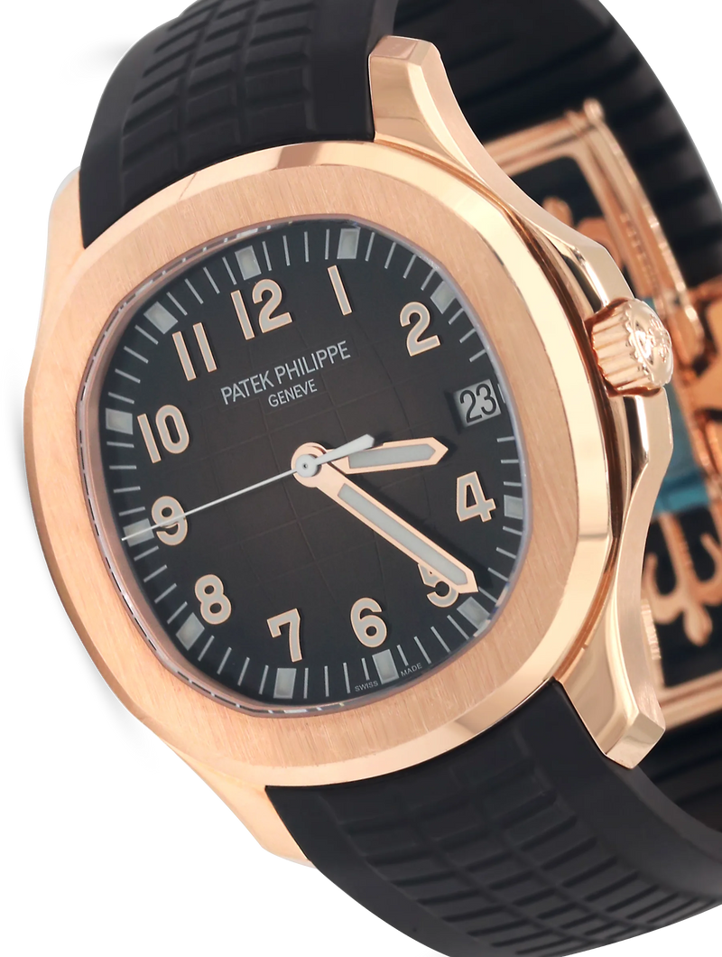 Patek Philippe Aquanaut Rose Gold Brown Dial 5167R