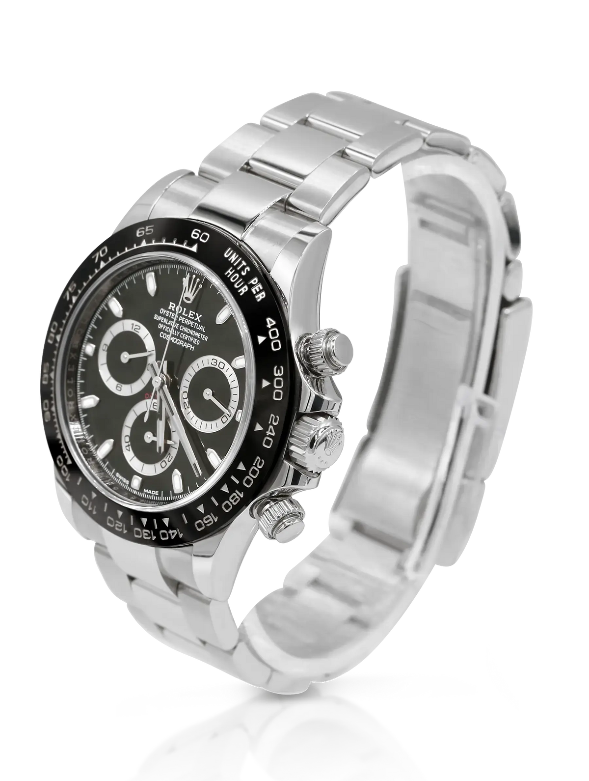 Rolex Daytona Steel Ceramic Bezel Black Dial - 116500LN