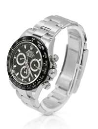 Rolex Daytona Steel Ceramic Bezel Black Dial - 116500LN