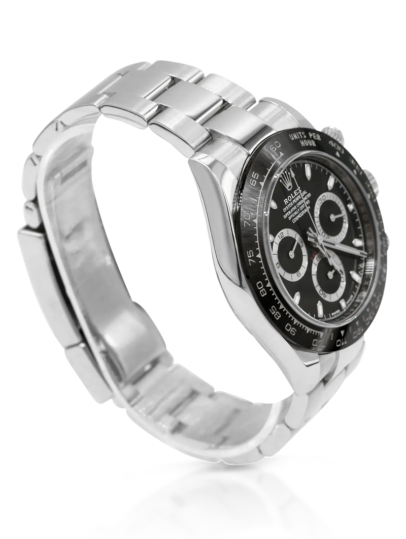 Rolex Daytona Steel Ceramic Bezel Black Dial - 116500LN