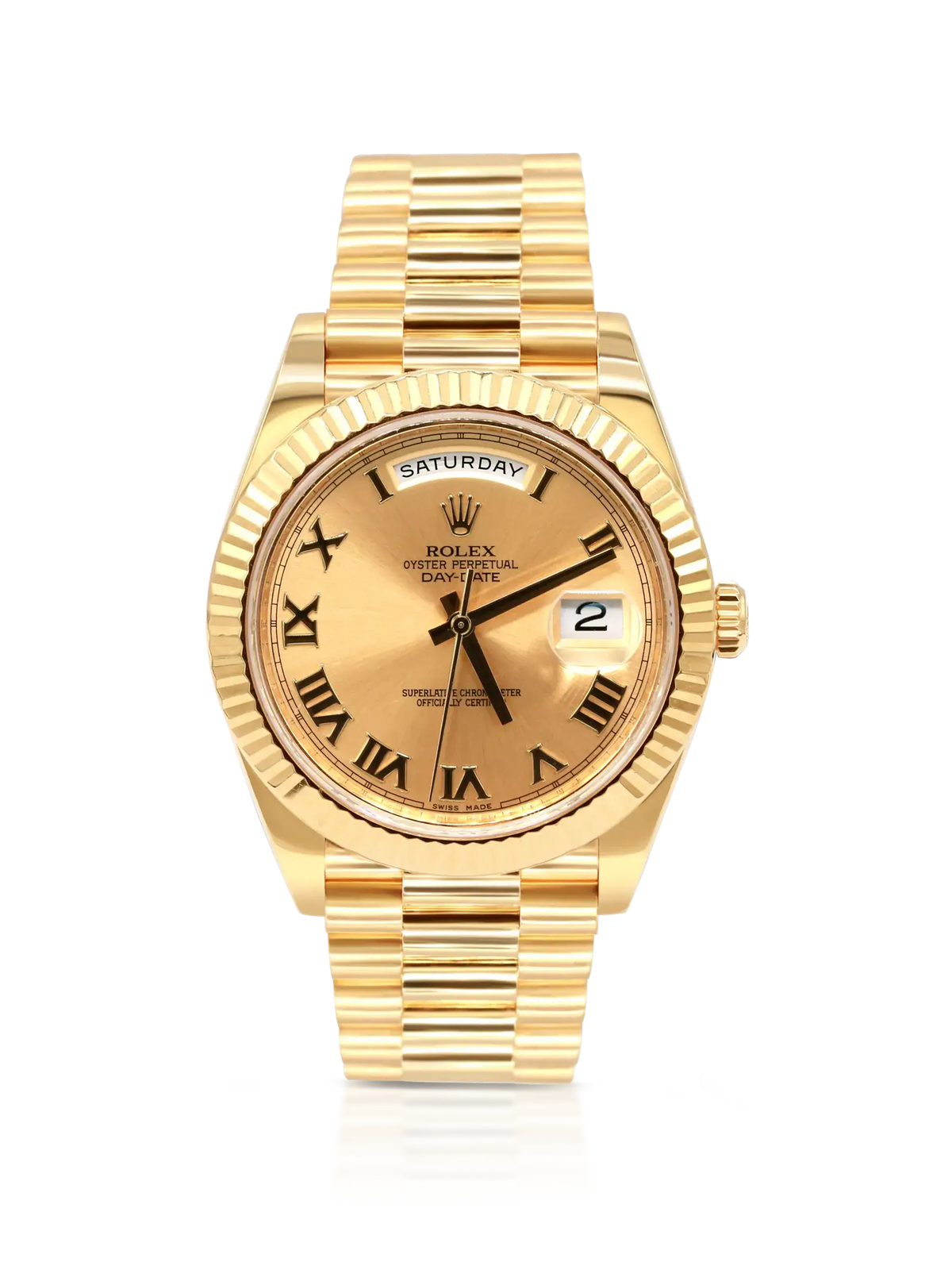 Rolex President Day Date II 41mm Yellow Gold - 218238