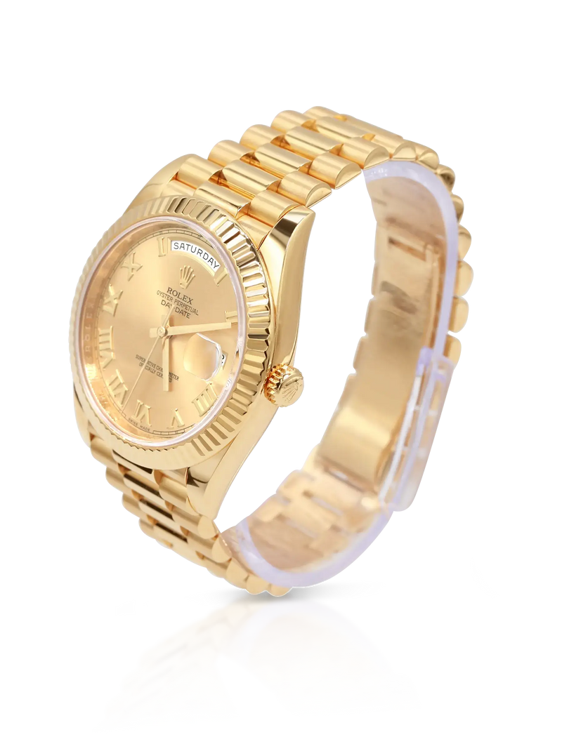 Rolex President Day Date II 41mm Yellow Gold - 218238