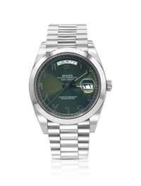 Rolex Day Date 40mm Platinum Arabic Dial - 228206