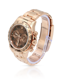 Rolex Daytona Chocolate Dial Arabic Numerals Rose Gold - 116505