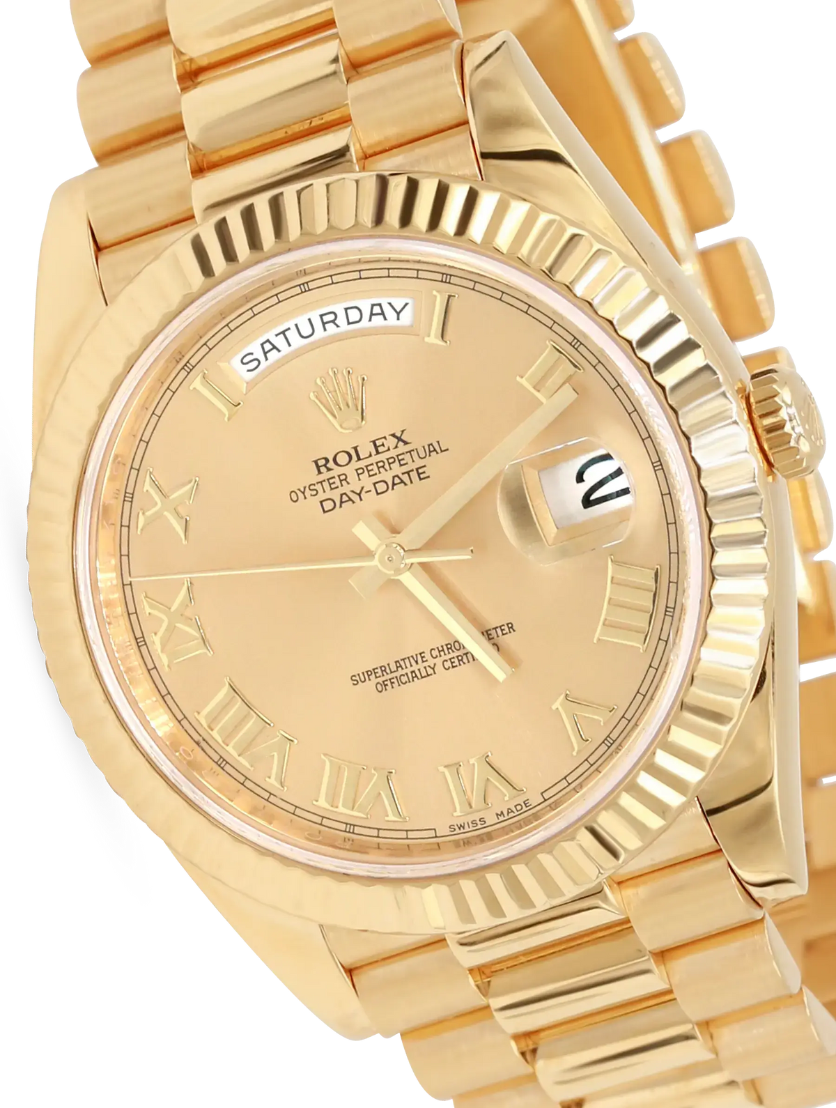 Rolex President Day Date II 41mm Yellow Gold - 218238