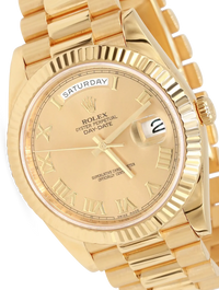 Rolex President Day Date II 41mm Yellow Gold - 218238