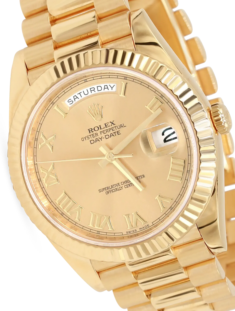 Rolex President Day Date II 41mm Yellow Gold - 218238