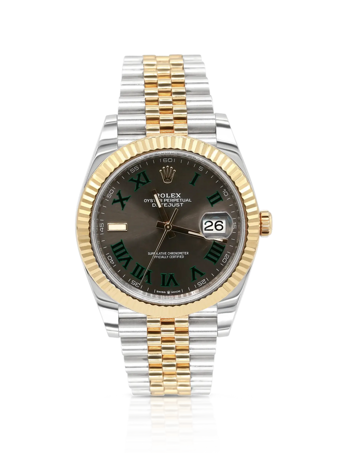 Rolex Datejust 41 Steel Yellow Gold Wimbeldon - 126333