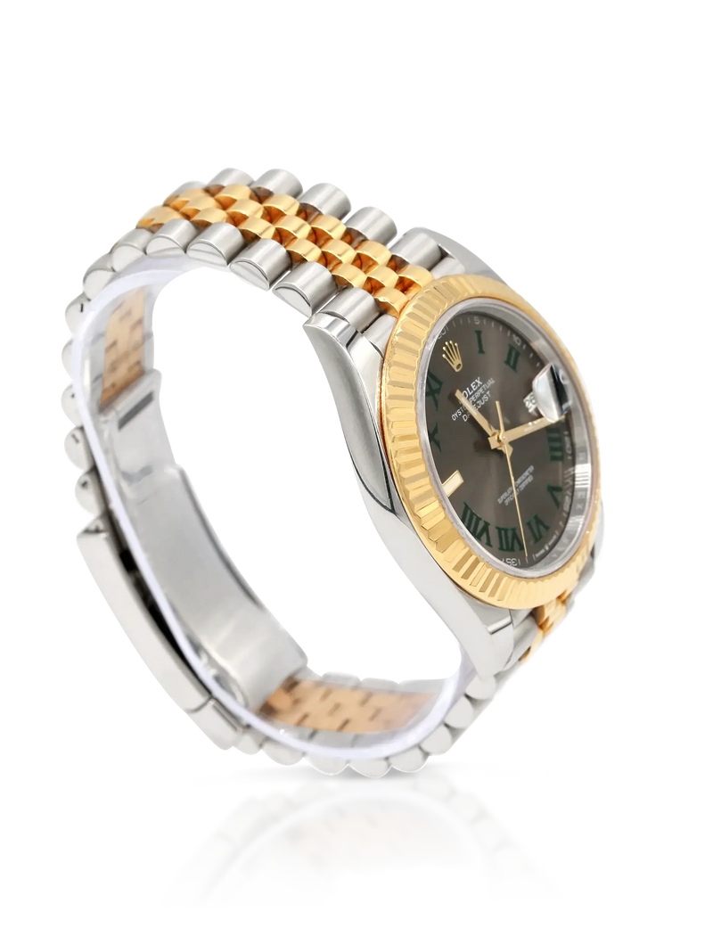 Rolex Datejust 41 Steel Yellow Gold Wimbeldon - 126333