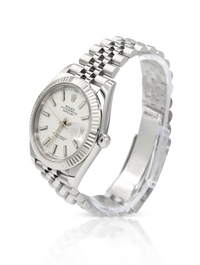 Rolex Datejust 41 Steel White Dial - 126334