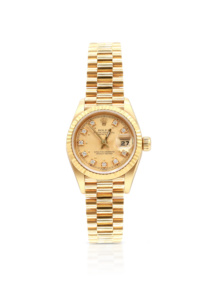 Rolex President Lady-Datejust 26mm Yellow Gold - 69178