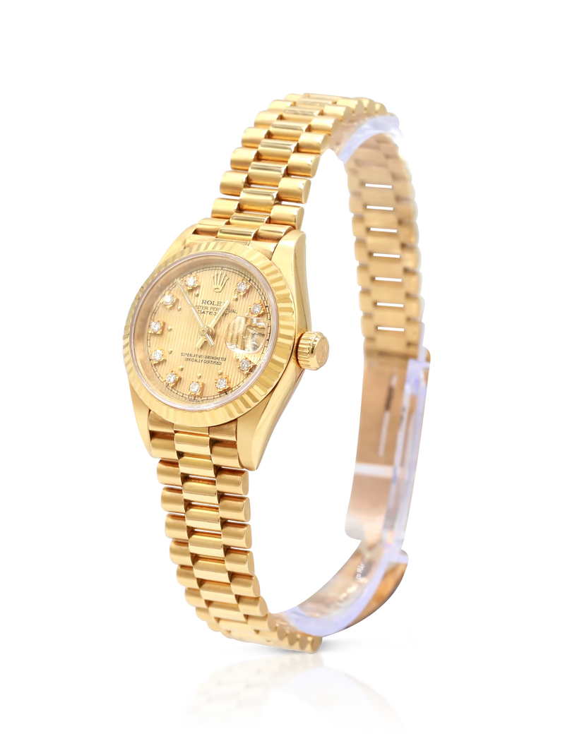 Rolex President Lady-Datejust 26mm Yellow Gold - 69178