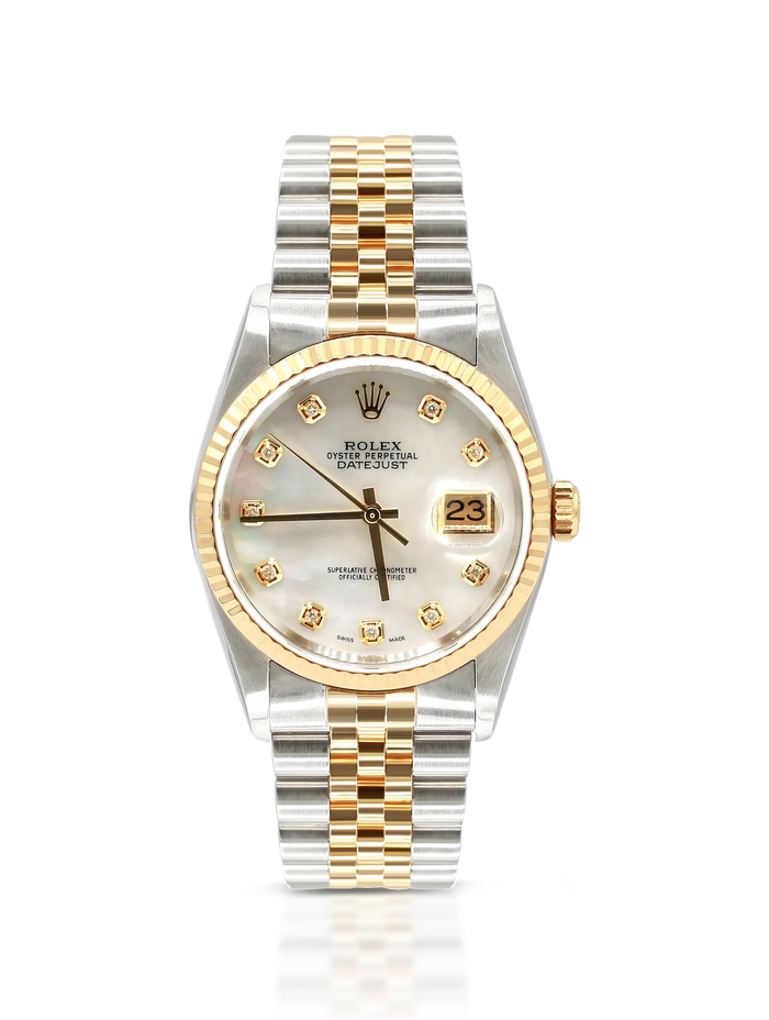 Rolex Datejust 36mm Steel Yellow Gold - 16233