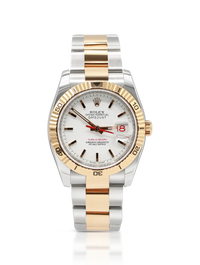 Rolex Turnograph Datejust Steel Rose Gold Oyster Band - 116261