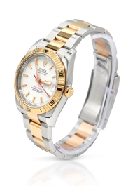 Rolex Turnograph Datejust Steel Rose Gold Oyster Band - 116261