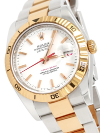 Rolex Turnograph Datejust Steel Rose Gold Oyster Band - 116261