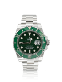 Rolex Submariner Steel Green Bezel “Hulk” - 116610LV