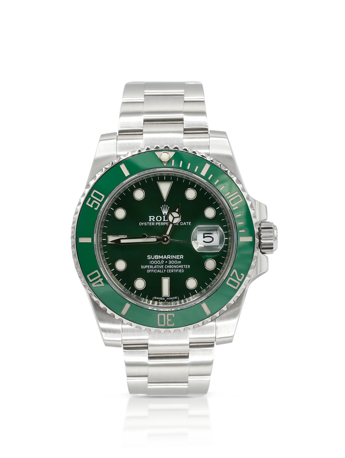 Rolex Submariner Steel Green Bezel “Hulk” - 116610LV