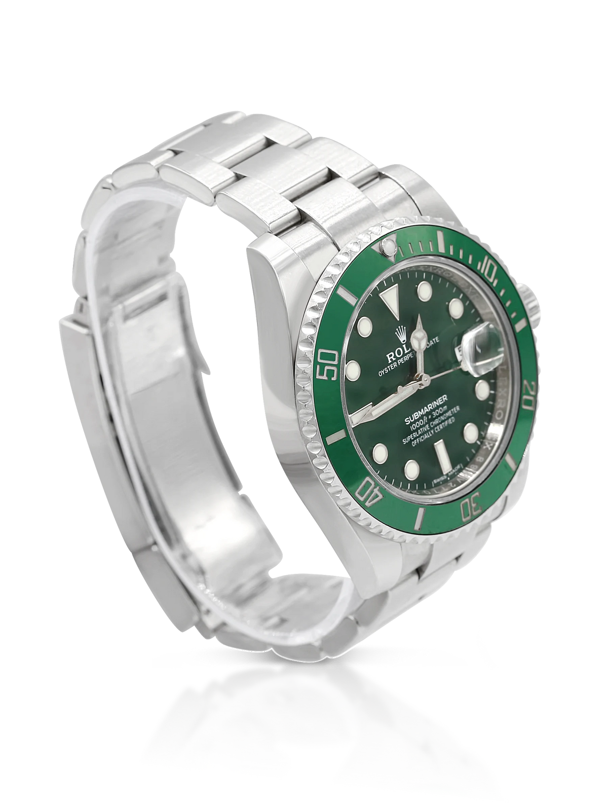 Rolex Submariner Steel Green Bezel “Hulk” - 116610LV