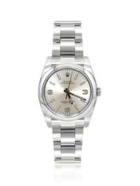 Rolex Oyster Perpetual 36mm Silver Dial Steel - 116000