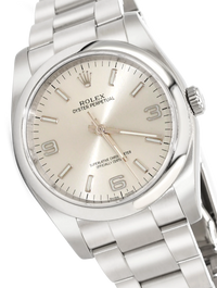 Rolex Oyster Perpetual 36mm Silver Dial Steel - 116000