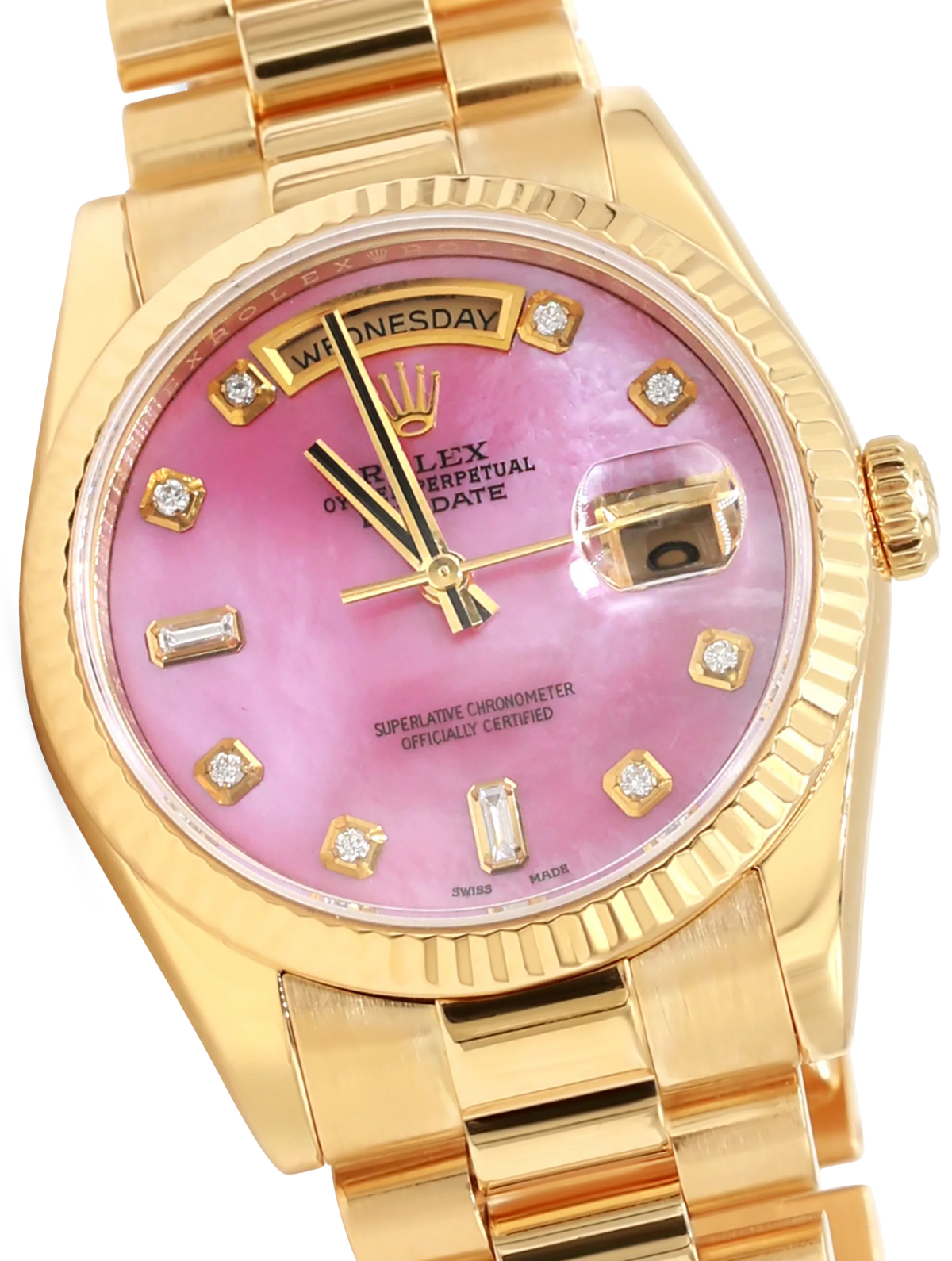 Rolex President Day-Date 36mm Yellow Gold - 118238