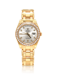 Rolex Day Date Masterpiece Yellow Gold Diamond - 18948