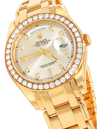 Rolex Day Date Masterpiece Yellow Gold Diamond - 18948