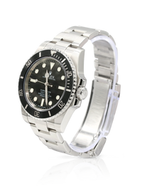 Rolex Submariner Black Dial Ceramic Bezel Steel - 114060