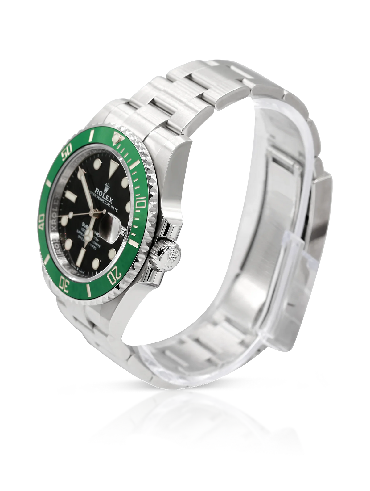 Rolex Submariner Starbucks Green Ceramic Bezel Steel Unworn - 126610LV