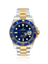 Rolex Submariner 41 Steel Yellow Gold Blue Dial Unworn - 126613