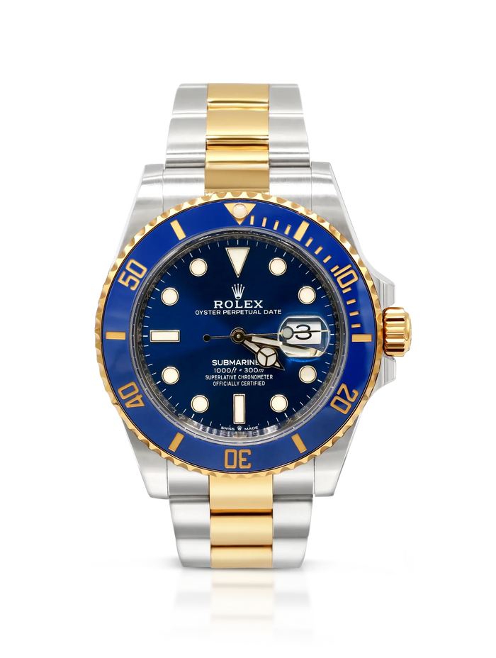 Rolex Submariner 41 Steel Yellow Gold Blue Dial Unworn - 126613