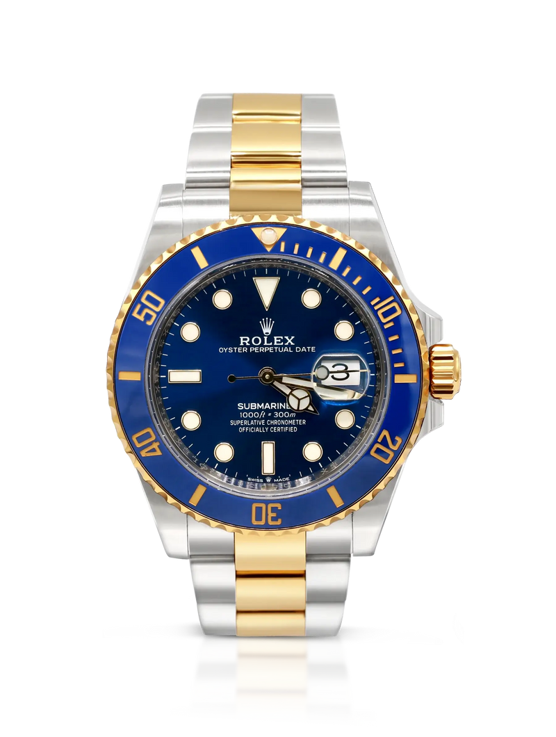 Rolex Submariner 41 Steel Yellow Gold Blue Dial Unworn - 126613