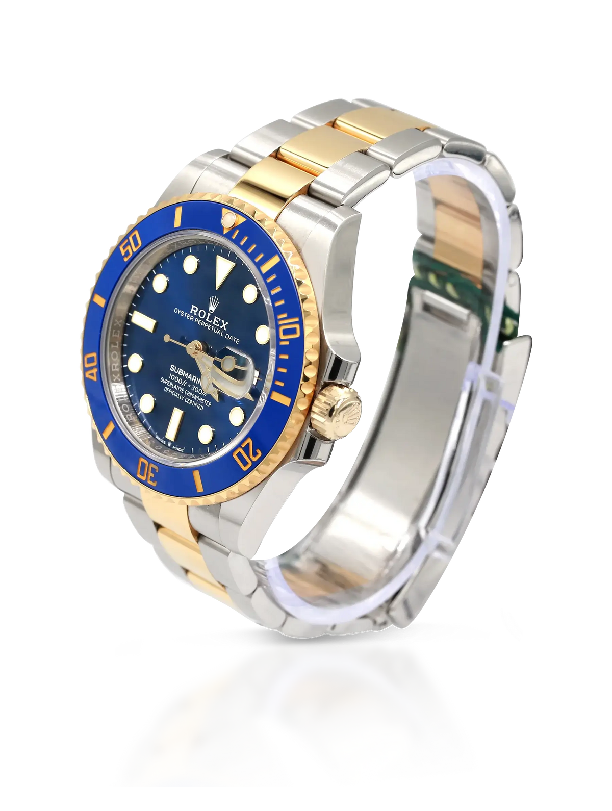 Rolex Submariner 41 Steel Yellow Gold Blue Dial Unworn - 126613