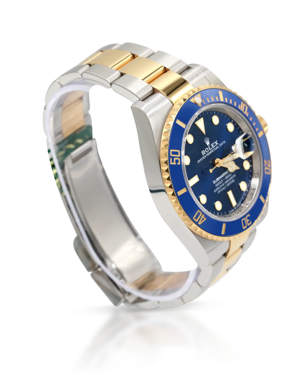 Rolex Submariner 41 Steel Yellow Gold Blue Dial Unworn - 126613