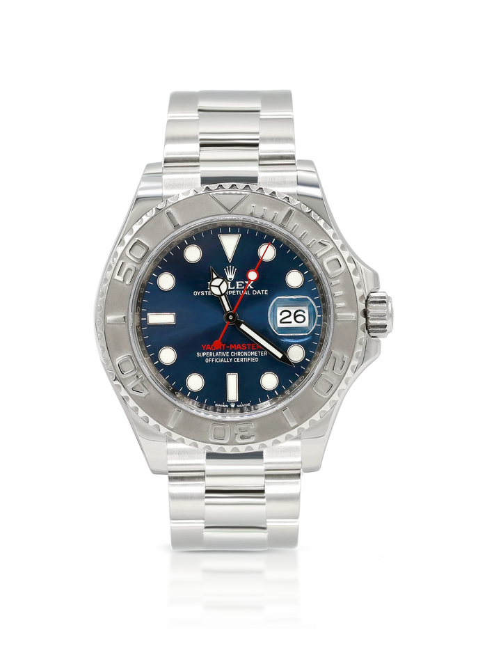 Rolex Yacht-Master 40mm Steel Platinum Blue Dial - 126622