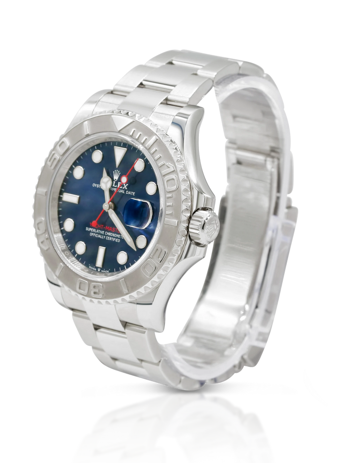 Rolex Yacht-Master 40mm Steel Platinum Blue Dial - 126622